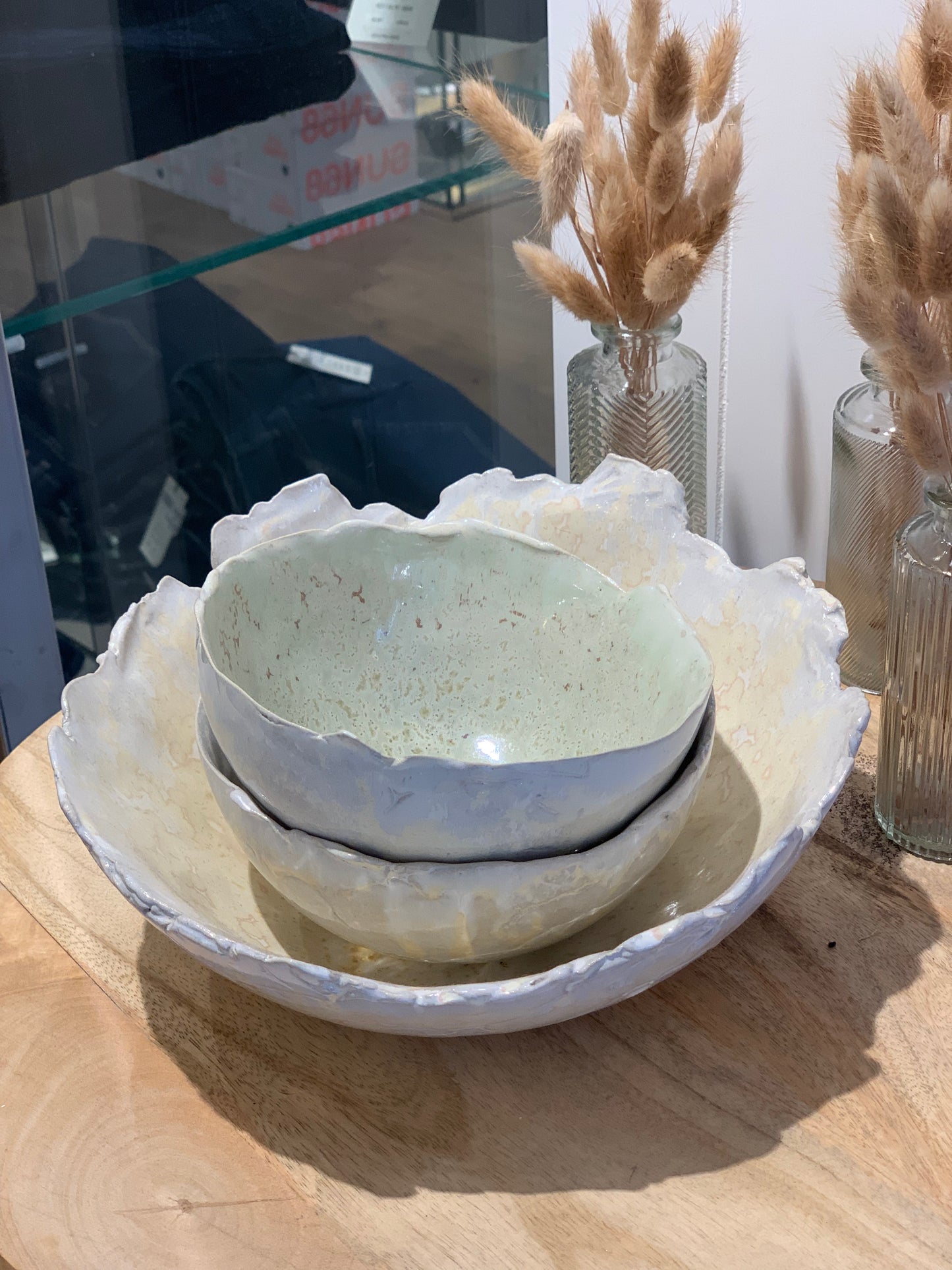 Decoratie schaal smal