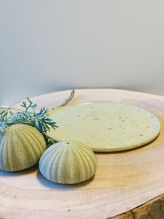 ontbijtbord crystal green